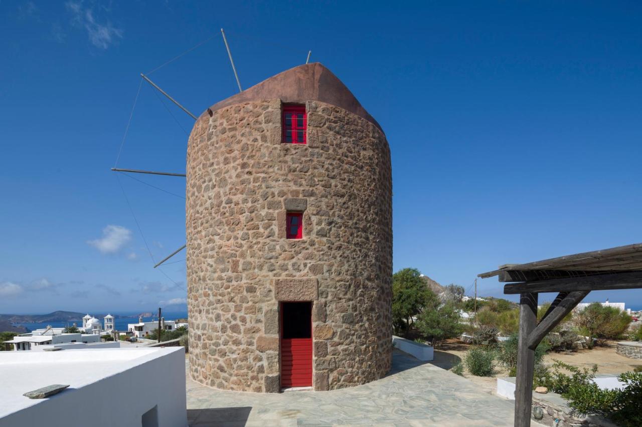 Marketos Windmill And Houses Tripití Exteriér fotografie